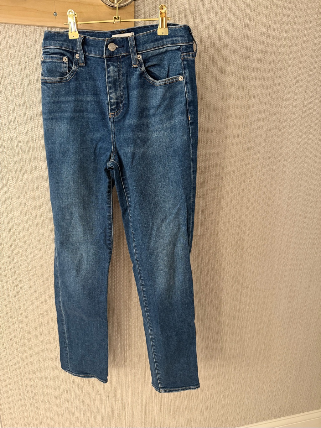 Pistola Women's Skinny Jeans In Dark Blue Wash